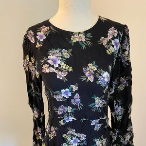 Velvet Long Sleeve Dress. Size XS but runs a little larger.